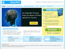 Tablet Screenshot of learnrapidnlp.com